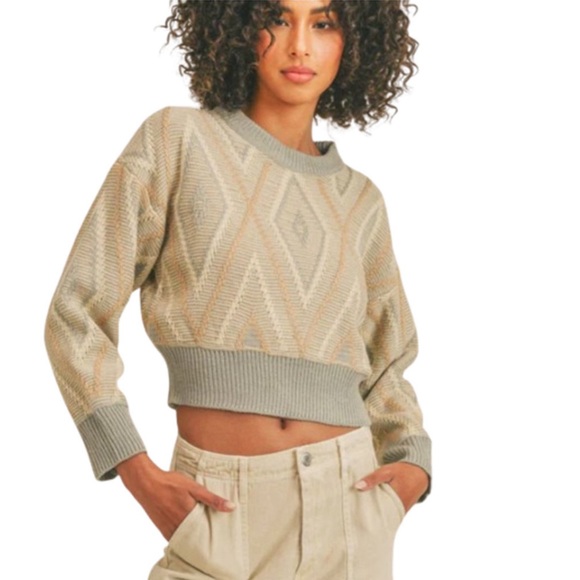 Sage The Label Kicks On Sweater: Sage Multi - Picture 2 of 10